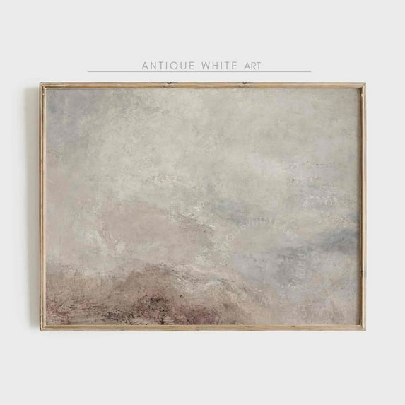 Dopaprint UNFRAMED PAPER POSTER Abstract Neutral Painting Vintage Warm