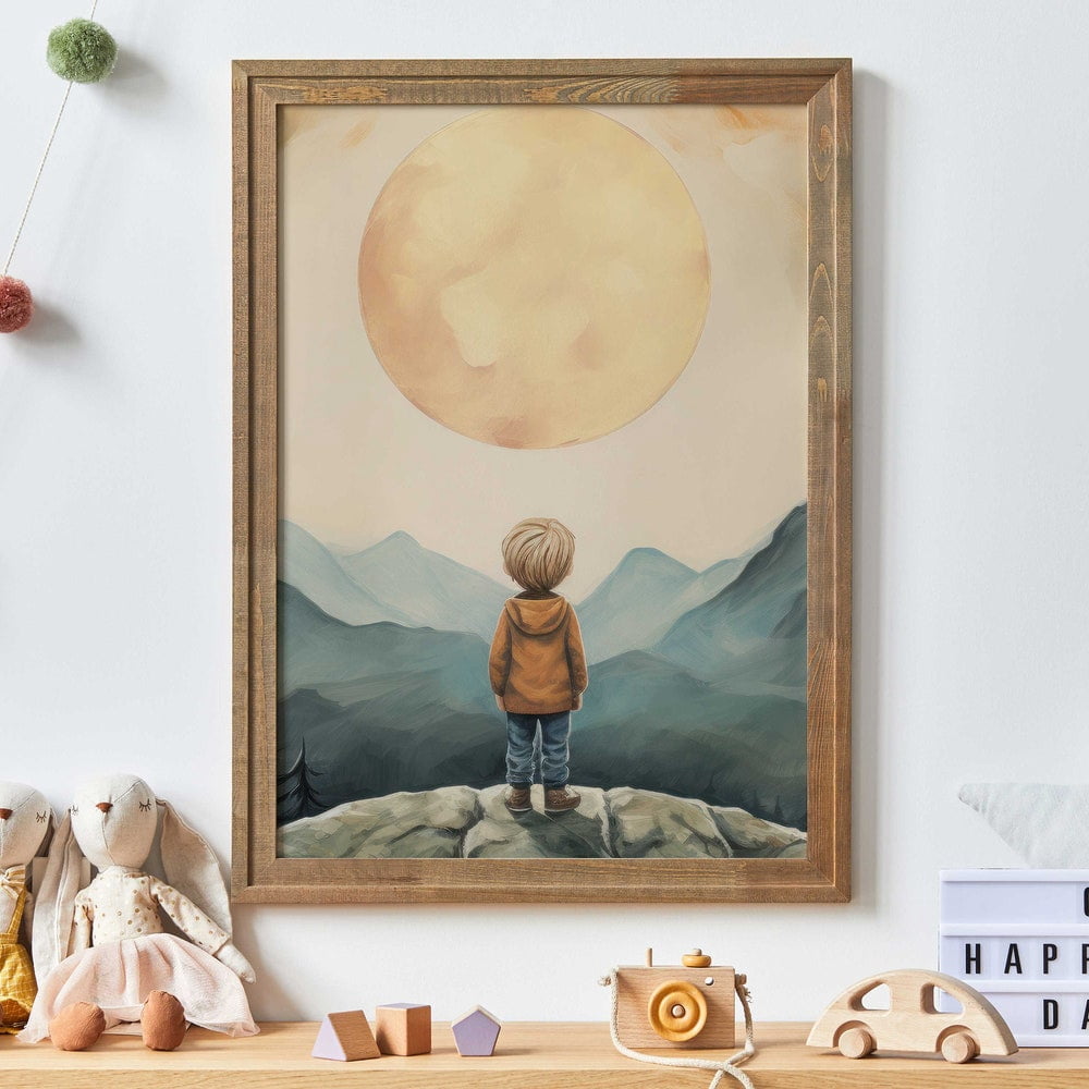 Dopaprint UNFRAMED PAPER POSTER Adventure Toddler Decor, Vintage ...