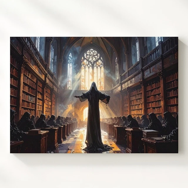 Dopaprint UNFRAMED PAPER POSTER Arcane Library Postermystical Rituals ...