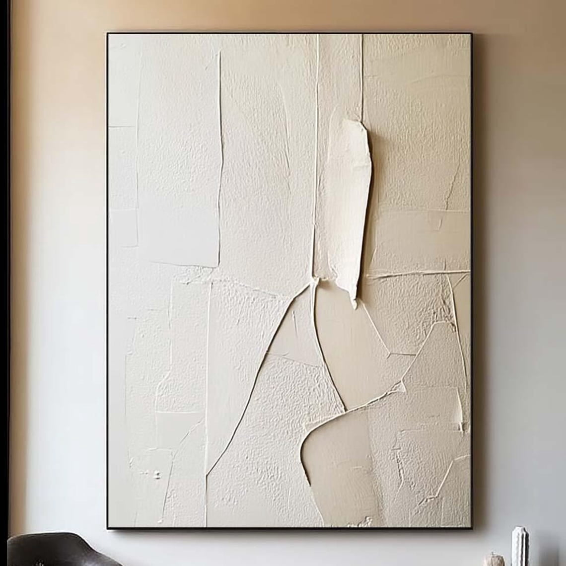 Photo inspiration: Picture Idea: Dopaprint Unframed Paper Poster Beige Texture Art Organic Shapes