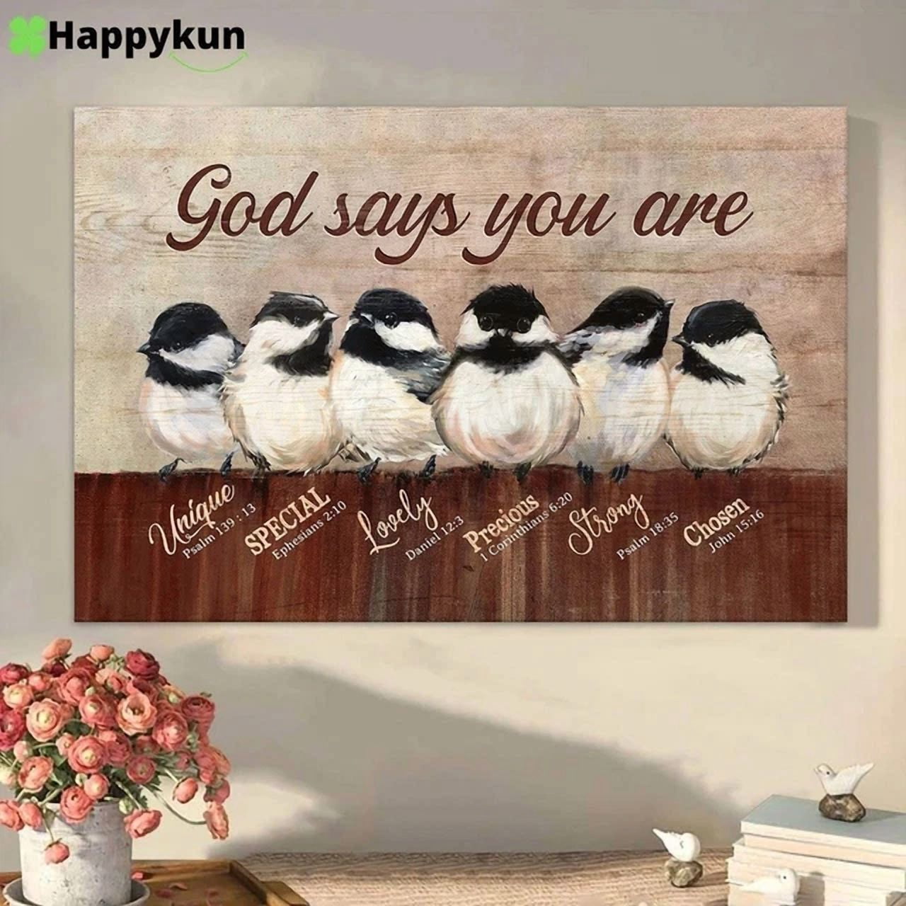 Stupell Kids Room Chickadee Family On A Branch Rectangle Wall Art - Made In USA
