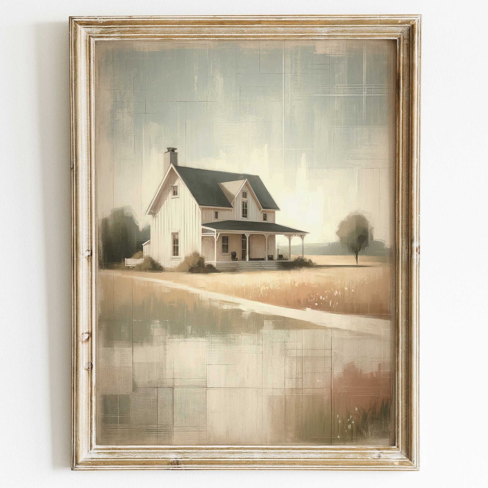 Photo inspiration: Wall Art For Country Style Reference: Dopaprint Unframed Paper Poster Country House Print Countryside Wall