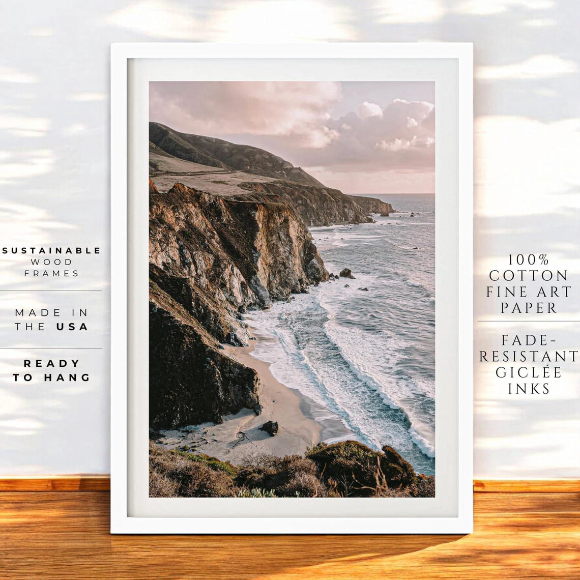Dopaprint UNFRAMED PAPER POSTER Fine Art Coastal Wall Decor Print - Big ...