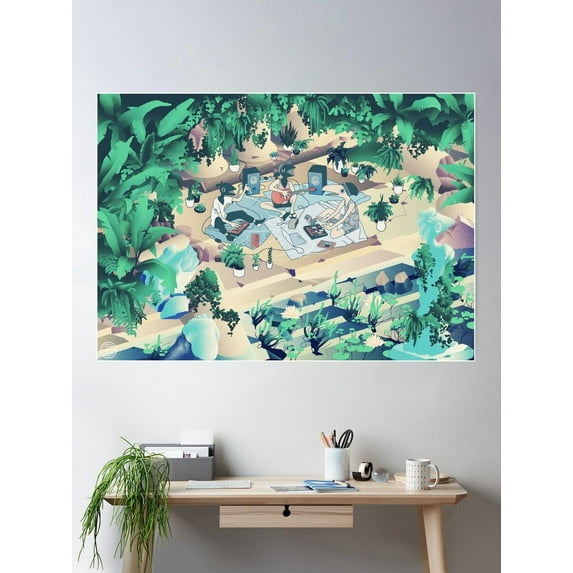 Dopaprint UNFRAMED PAPER POSTER Gardening Poster Wall Art, Modern Wall Decor For Living Room Bedroom Art