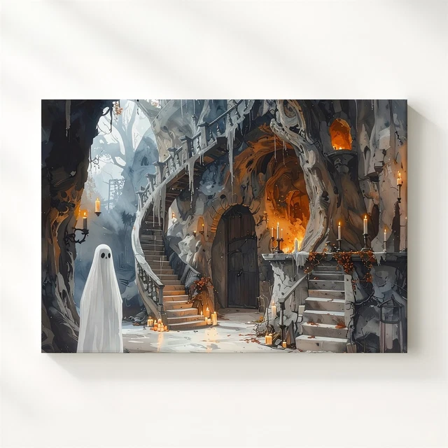 Dopaprint UNFRAMED PAPER POSTER Ghost In Tree Chamber Poster Enchanted ...