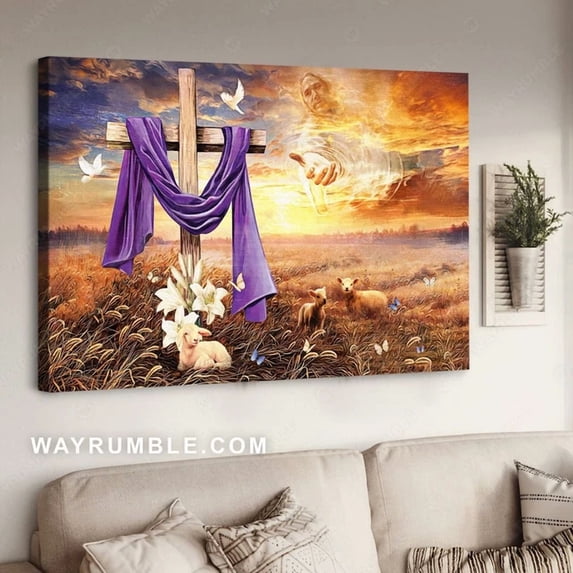 Dopaprint UNFRAMED PAPER POSTER God Cross, Jesus Poster, Believe In God ...
