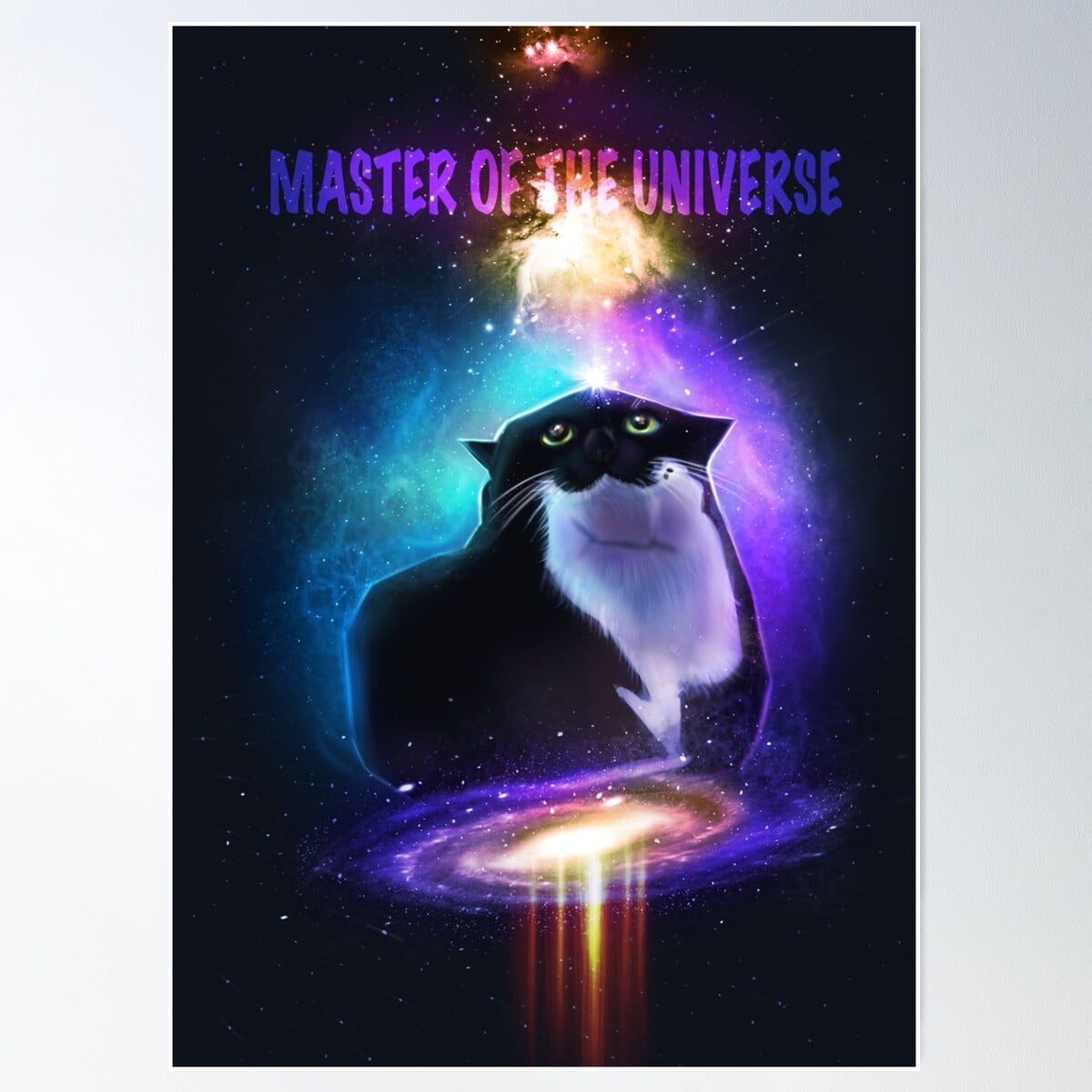 Dopaprint UNFRAMED PAPER POSTER Maxwell The Cat Master Of The Universe ...
