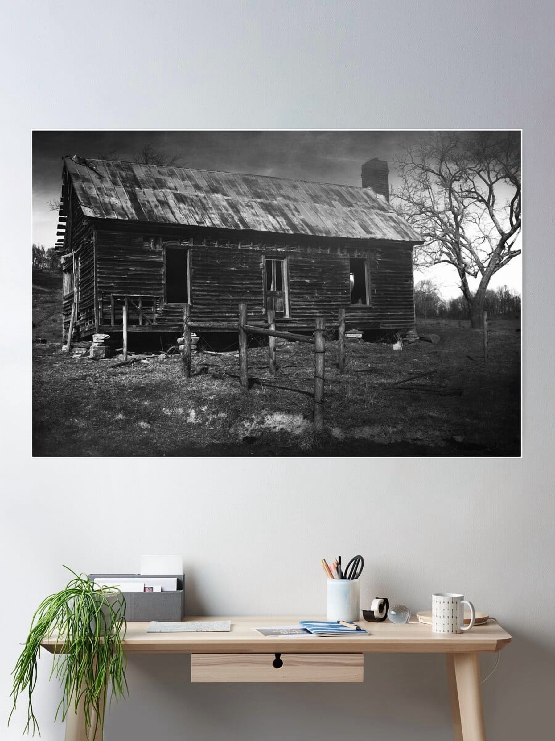 Dopaprint UNFRAMED PAPER POSTER Moody Decay Bw Poster Wall Art, Modern ...