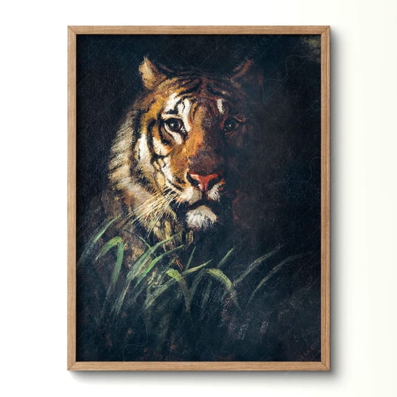Dopaprint UNFRAMED PAPER POSTER Tiger Head By Abbott Handerson Thayer ...