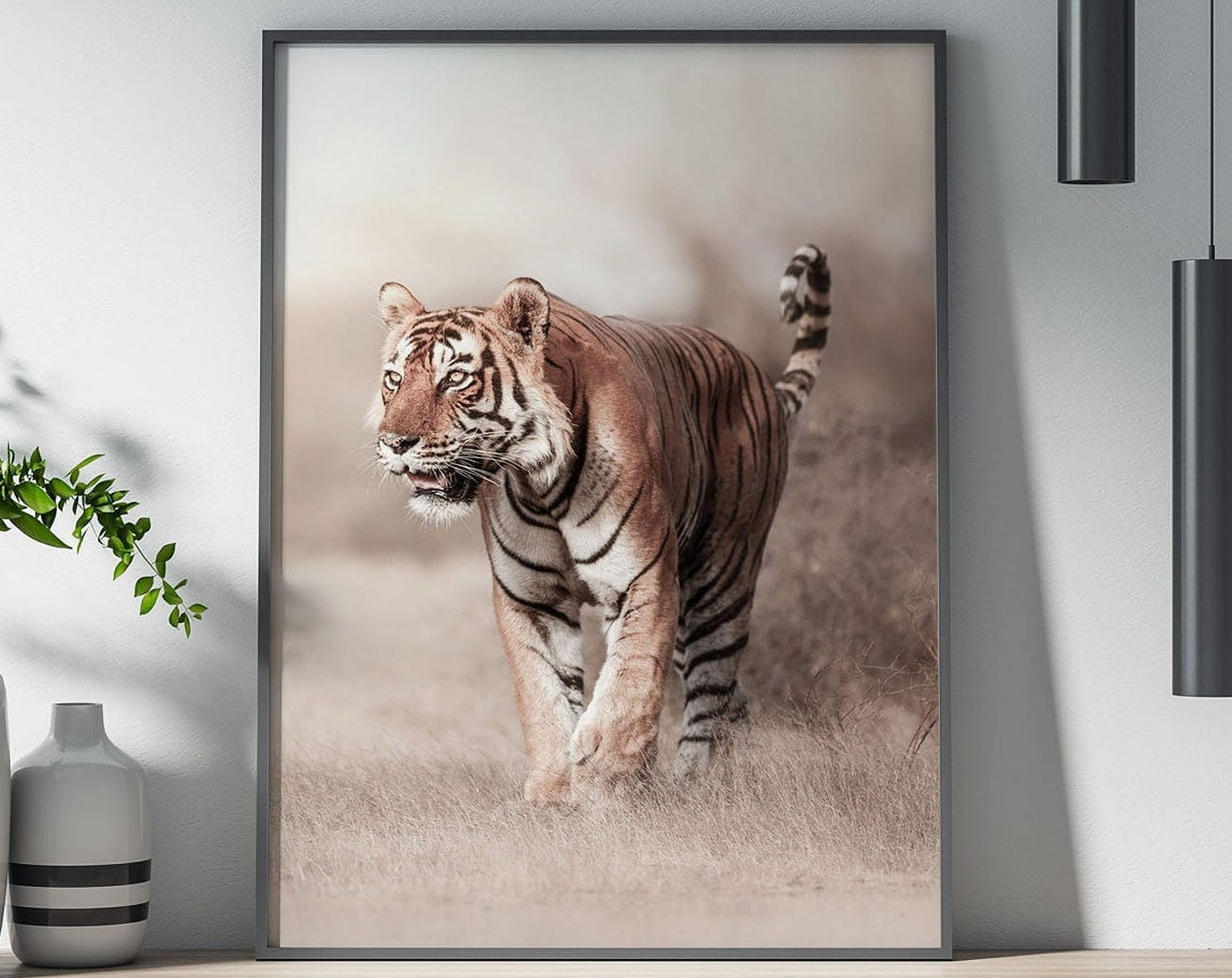 Dopaprint UNFRAMED PAPER POSTER Tiger Walk Poster, Poster Print, Wall ...