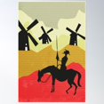 thumbnail image 2 of Pablo Picasso Hand Signed Limited Edition Woodcut Print – Don Quixote & Windmills, Unframed, W/ COA 2 of 6