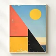 Dopaprint UNFRAMED PAPER POSTER Vintage Inspired Geometric Posterretro