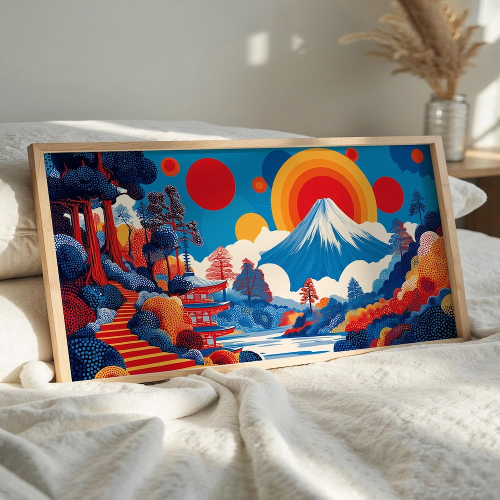 Dopaprint UNFRAMED PAPER POSTER Yayoi Kusama Panoramic Print - Mount ...