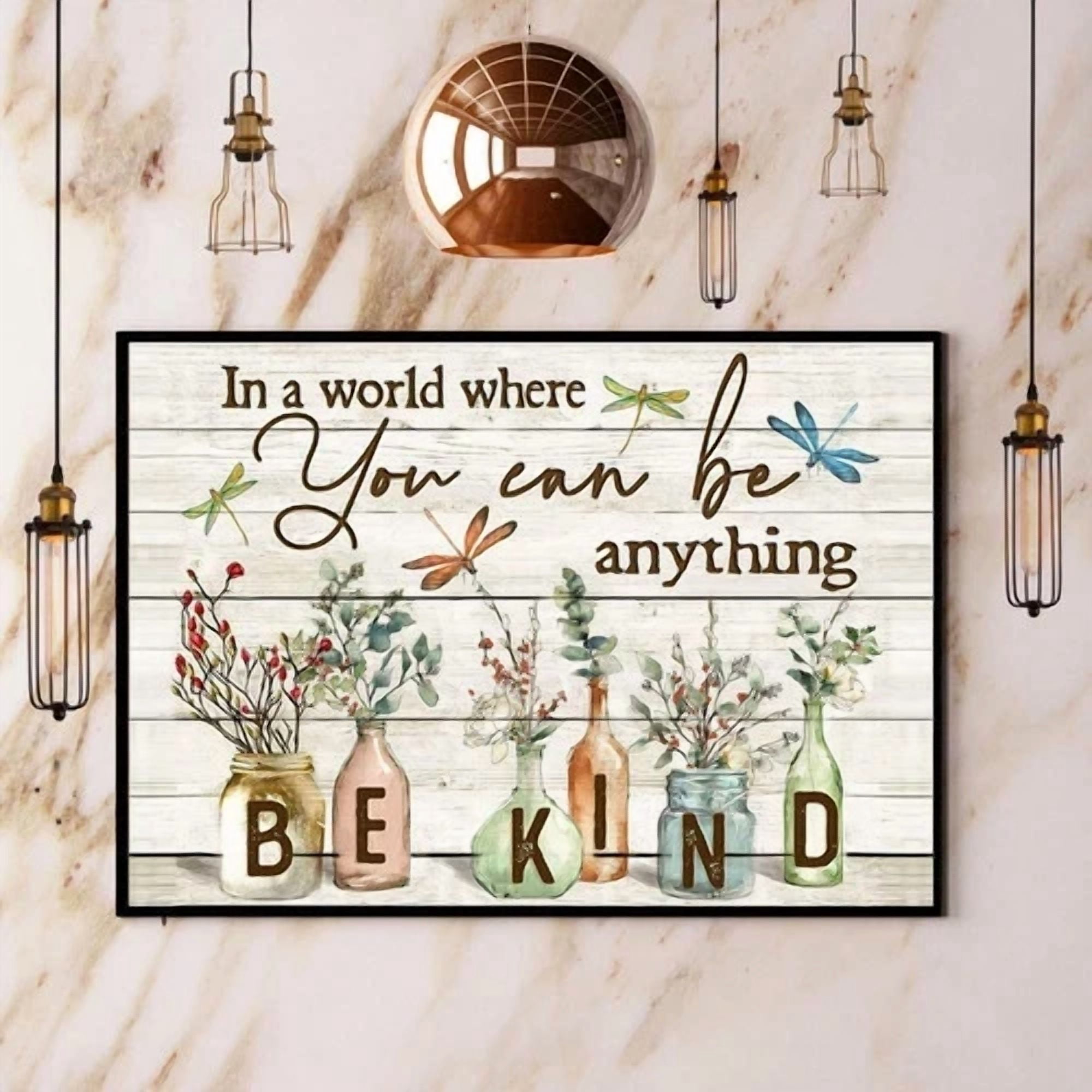 Dopaprint UNFRAMED PAPER POSTER You Can Be Anything Be Kind Poster ...