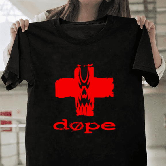 Dope Band Heavy Metal Nu Grunge Industrial Rock Music Group Unisex T-Shirt, up to size 3XL.