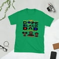 thumbnail image 1 of Dope Black Dad Unisex T-Shirt (Irish Green, M), 1 of 2