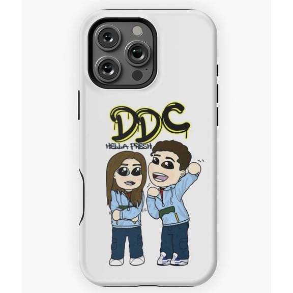 Dope Denim Crew Text Design Style Phone Case for iPhone 16 15 14 13 12 11 Pro Max