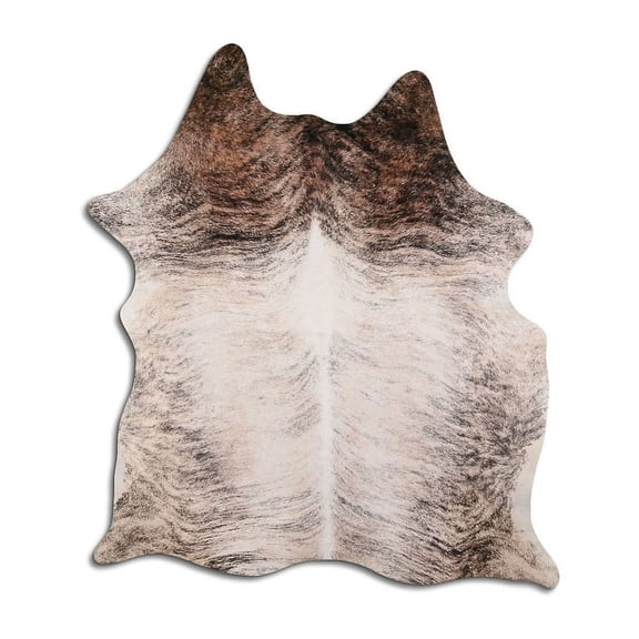 Dope NATURAL cowhide rugs for sale LIGHT BRINDLE rug