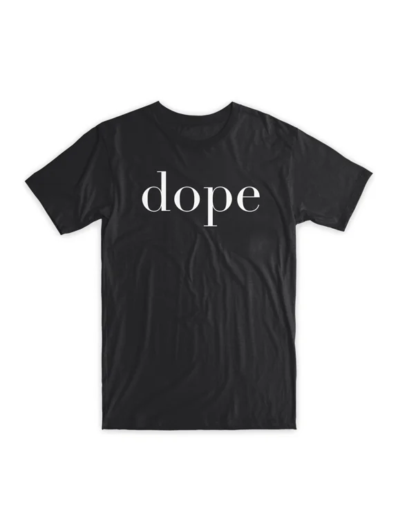 Dope Printed T-Shirt Premium Soft Cotton Crew Neck Funny Tees Novelty Gifts NEW