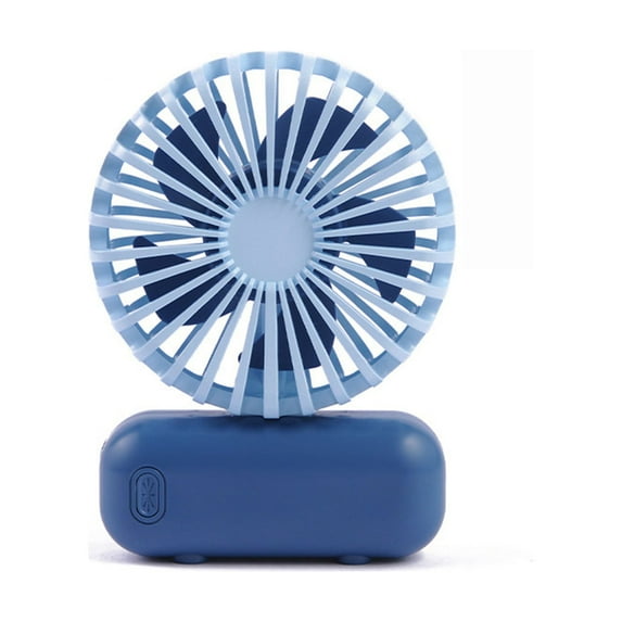 Dopebox 360° Cooling Personal Fan, Hand Fans Battery Operated, Battery Powered Fan Rechargeable, Cooling Fan Portable, for Home Office Bedroom (Dark Blue)