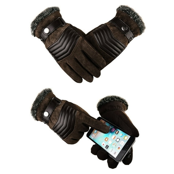 Dopebox Back Porch Decor Winter Cycling Ski Outdoor Gloves Telefingers gloves Warm Gloves, Mens Gifts Ideas (D)