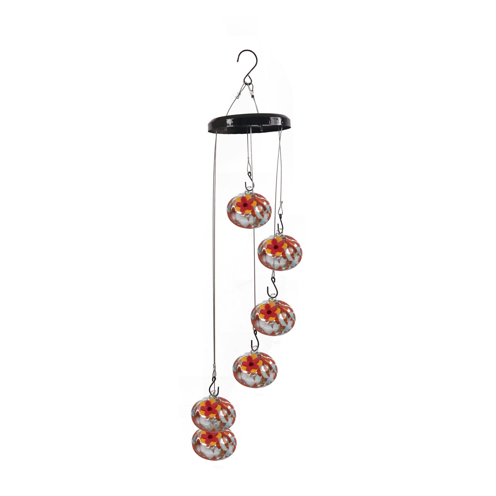 Dopebox Charming Wind Chimes Hummingbird Feeders, Hanging Hummingbird