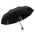 thumbnail image 1 of Dopebox Compact Travel Umbrella Tiny Pocket Folding Umbrella Uv Protection Umbrella Personal Sun Umbrella Uv Protection, Folding Umbrella Compact (Dark Blue), 1 of 7