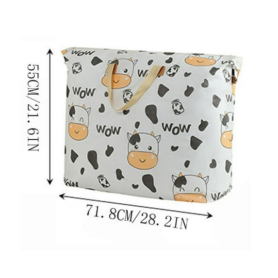 Dopebox Fabric Closet Organizers and Storage Bins Linen Closet Organizers And Storage Basket Organizers And Storage for Shelves Collapsible Fabric Storage Bins Storage Closet Organizer (L)