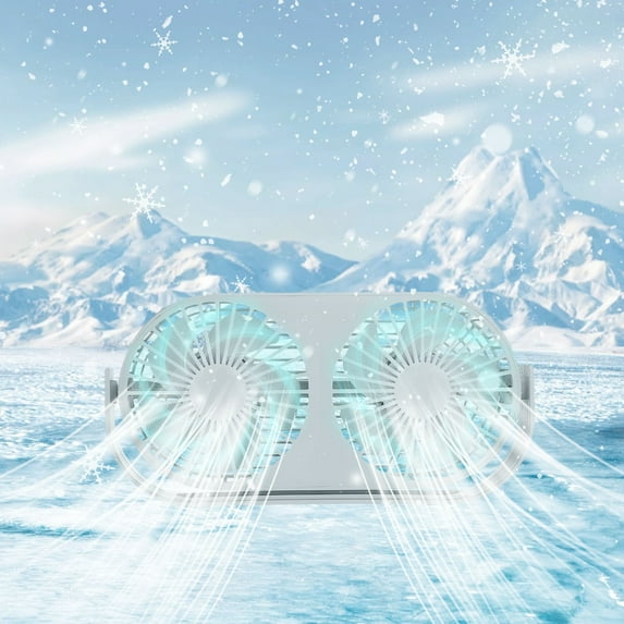 Dopebox Fan That Blows Cold Air Cooling Fan with Oscillating Portable Air Conditioners Portable Electric Fan, Small Outdoor Air Conditioner (Green)