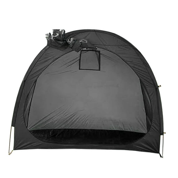Dopebox Farmhouse Patio Decor Outdoor Bicycle Tent Multifunctional Rainproof Storage Room Utility Room, Outdoor Lawns Decor (Black)