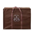 thumbnail image 1 of Dopebox Foldable Storage Bins Cloth Baskets for Storage Clothing Storage Containers Portable Storage Bag for Blankets,Toys, Clothes, Shoes (Coffee), 1 of 1