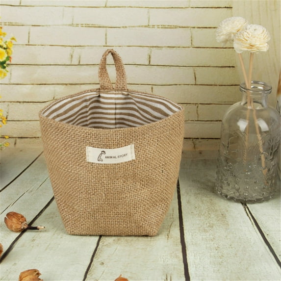 Dopebox Foldable Storage Bins, Shelf Baskets for Organizing, Fabric Totes for Storage, Stackable Clothes Storage Bins, for Closet Playroom Classroom Office (B)