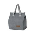 thumbnail image 1 of Dopebox Leakproof Cooler Tote Bag Womens Lunch Bags for Work Lunch Bag for Women Cooler Lunch Bag for Women Flight Attendant Lunch Bag (Dark Gray), 1 of 11