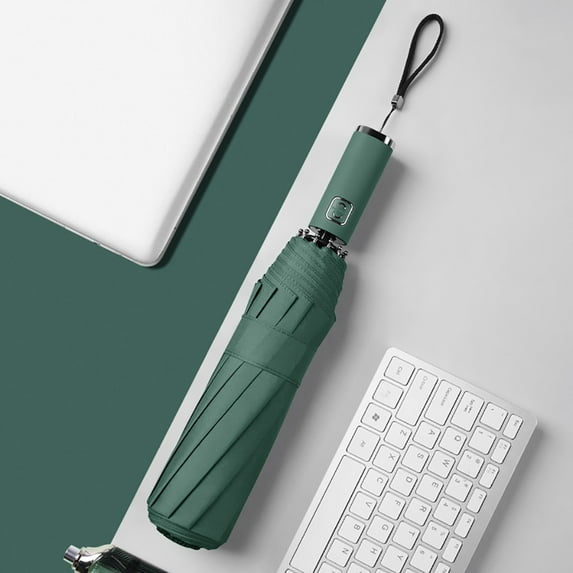 Dopebox Lightweight Folding Compact Travel Umbrella Light Folding Compact Travel Umbrella Wind Resistant Umbrella Umbrellas for Rain Heavy Duty, Rain Umbrellas for Women (Green)