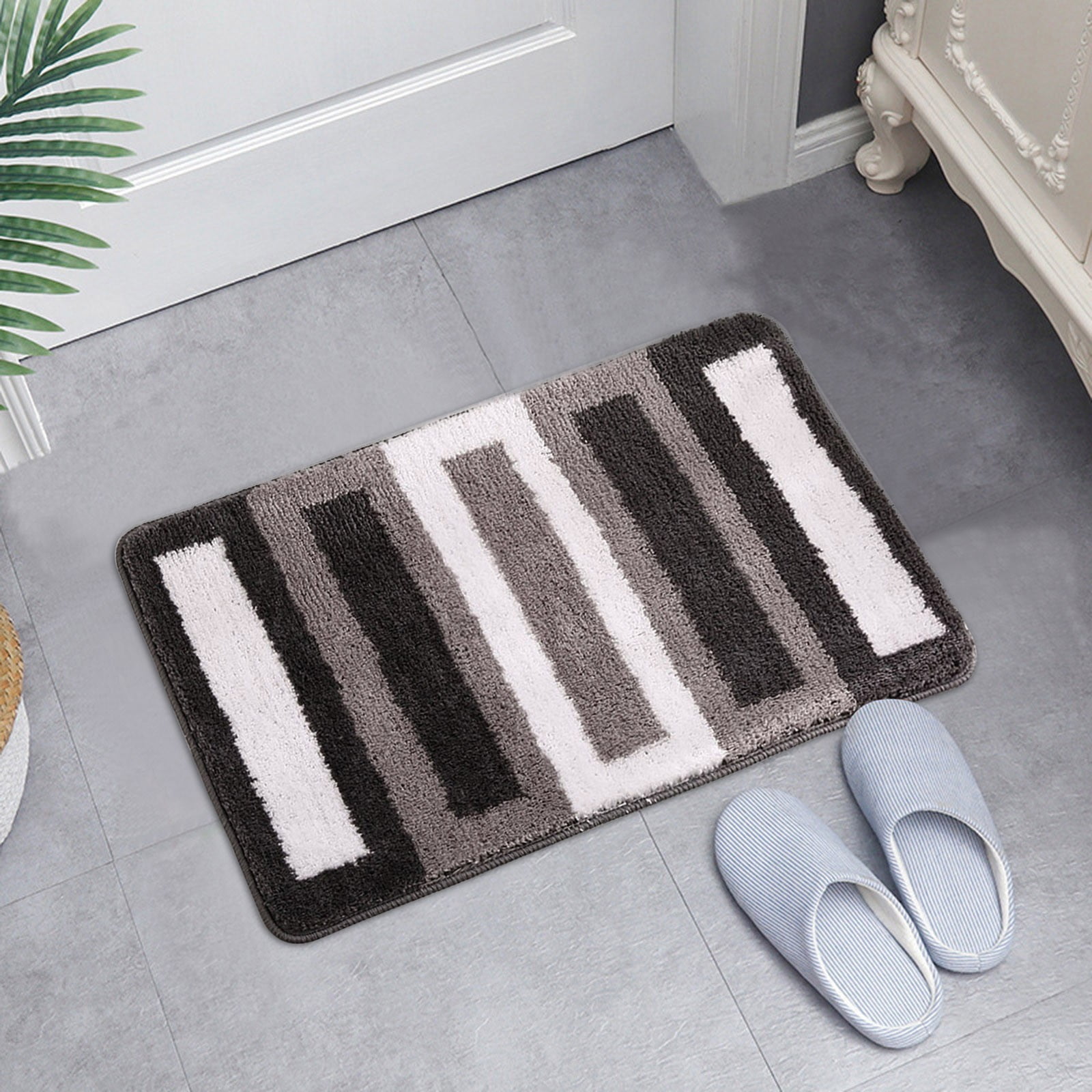 Dopebox Memory Foam Bathroom Rugs Toilet Mats, Bath Mat For Bathroom