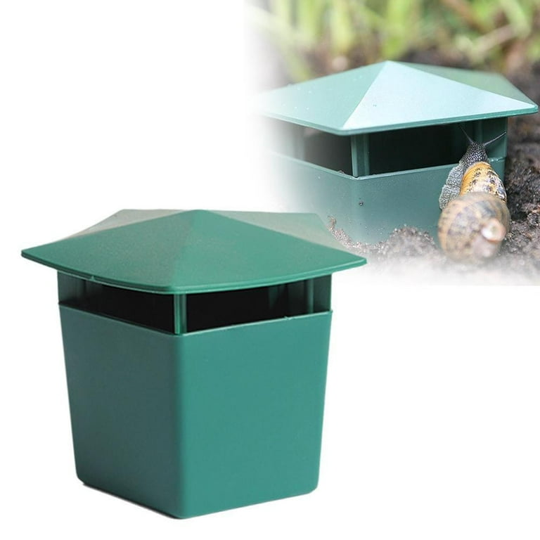 HELLOS ヘロス Snail Shelter（Charcoal Green） Dopebox Outdoor Plastic Snail House, Plastic Snail House
