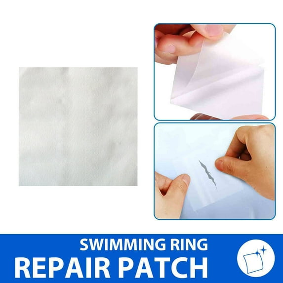 Dopebox Pool Supply Self Adhesive TPU Pool Patch Repair Kits Pool Patches for Above Ground Pools Repair Patch Kits for Inflatable Pools, Inflatable Toys, Inflatable Beds, Patio Accessories (A)