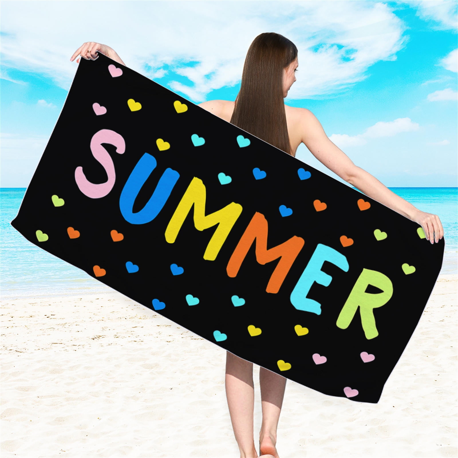 Dopebox Sand Proof Beach Towels for Women Men, Beach Towel Sandproof