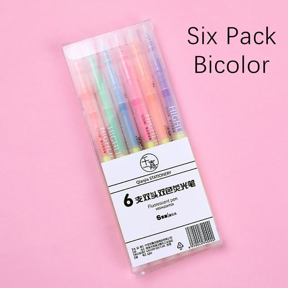 Dopebox Self-Outline Metallic Markers Drawing Pens for Artists Colored Marker Pens Smooth Writing Pens, College Gifts for Women (C)