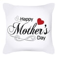 thumbnail image 1 of Dopebox Spring Decor Flower Mom I Love You, Happy Mother's Day Pillow Covers, Pillow Case Love for Mom Home Decor, Soft Spring Pillow Covers 18x18, Spring Decorations for Home Farmhouse (I), 1 of 9