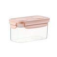 thumbnail image 1 of Dopebox Supplementary Food Box Ice Box Portable Takeaway Fresh-keeping Box Bento Box Sealed Box, Stackable Lunch Box Container, Cute Lunch Box (Pink,L), 1 of 9