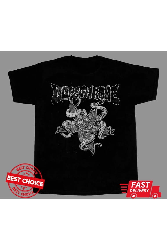 Dopethrone Men Black T-Shirt S-3XL Q3467
