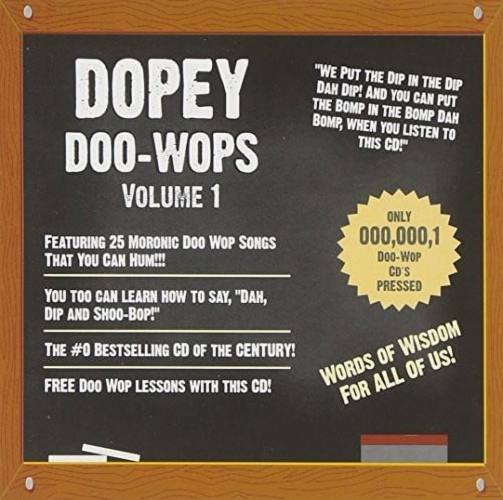 Various Artists - Dopey Doo-wops V1 (26 Cuts) / Various - Music & Performance - CD