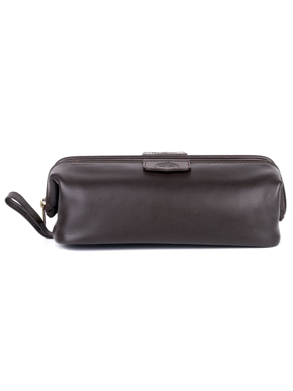 Men's First Class Seasoned Traveler Admiral Kit Leather, Brown