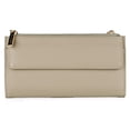 thumbnail interactive-video image 1 of Dopp Women's Cosmopolitan Wallet Leather, White Pepper, 1 of 3