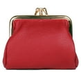 thumbnail image 1 of Dopp Women's Triple Frame Leather, Red, 1 of 4