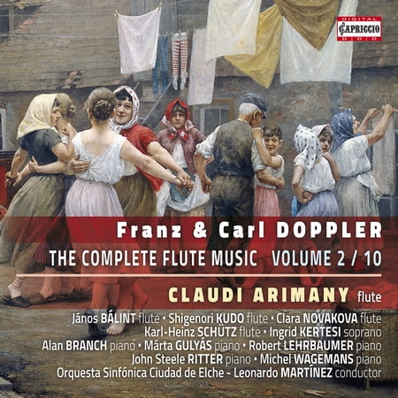 Doppler,F / Doppler,K / Martinez - Franz & Carl Doppler: Complete Flute Music Vol2/10 - Music & Performance - CD