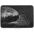 thumbnail image 1 of Dor London 1873. N'Under The Arches.' Homeless People Sleeping Under A Bridge In London. Wood Engraving After Gustave, 1 of 4