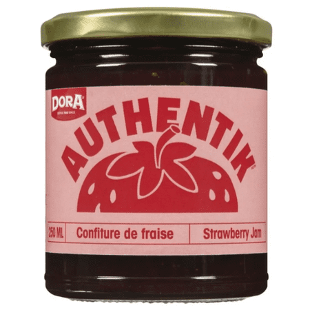 Dora Authentik Strawberry Jam, 250ml