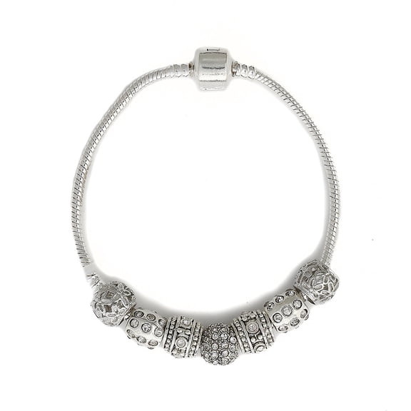 Dora Charm Bracelet - White